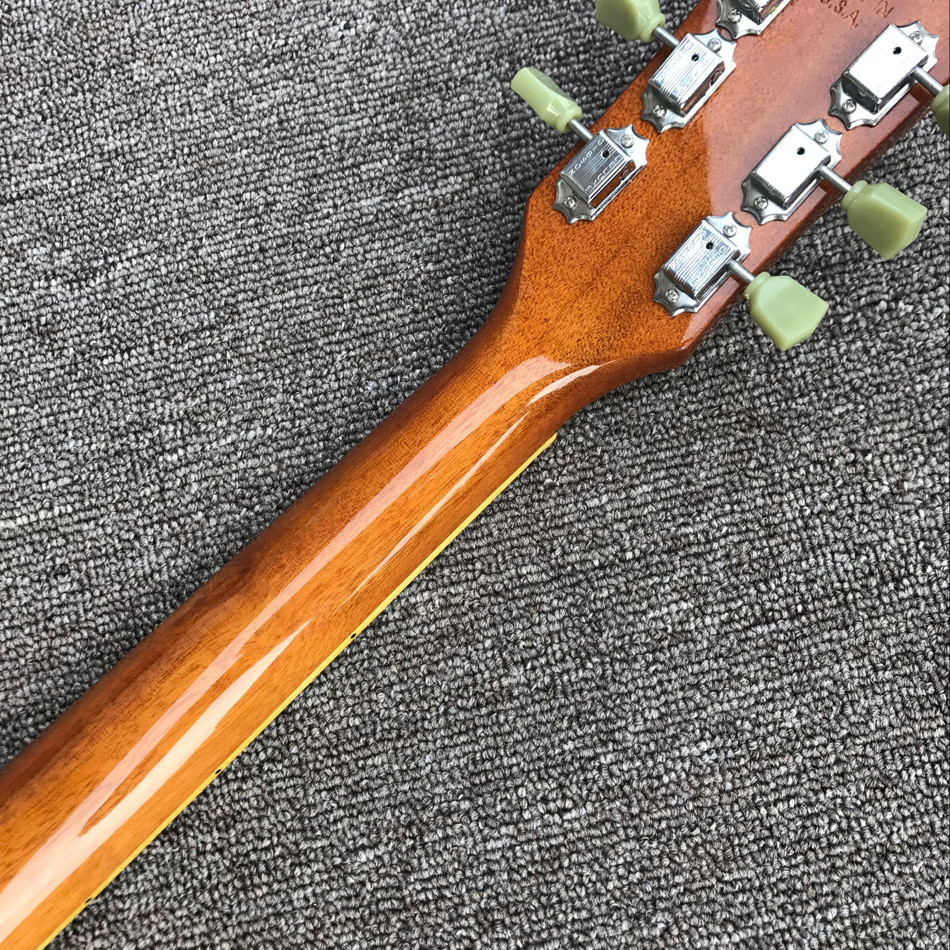 Custom store 1959 R9 tiger flame LP electric guitar