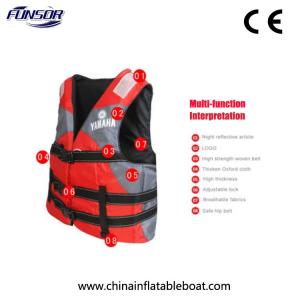 Quality Adult / Children EPE Foam YAMAHA Life Jacket , Safety Youth Xl Life Jacket wholesale