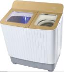 High Efficiency Portable Washing Machine Twin Tub With Spinner Golden Glass
