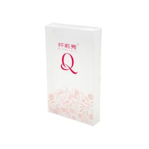 Quality 4c Offset Printing Folding PET Plastic Cosmetic Boxes wholesale