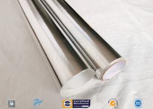 Quality Good Hermetic Laminated Aluminium Foil Fiberglass Fabric Smooth Surface wholesale