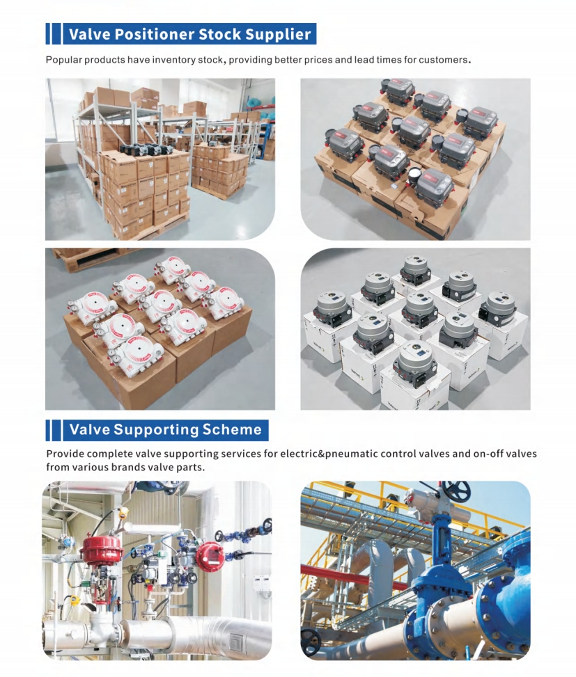 ROTORK ROMpak Electric Actuators with Chinese Brand Control Valve three-way valve