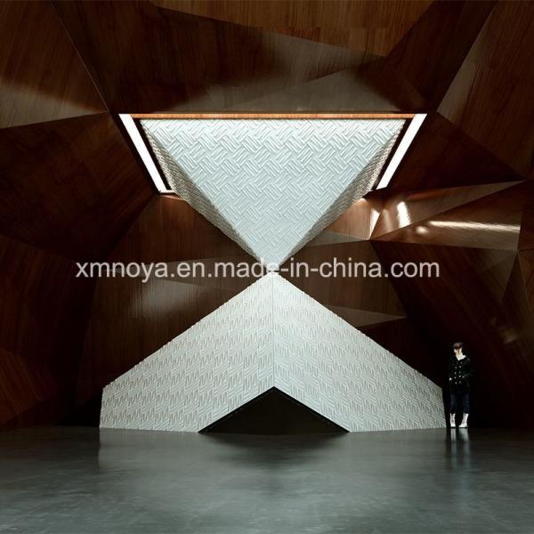 Fireproofing Soundproofing Decoration 3D Panels for Public Areas 500mmx500mm KTV