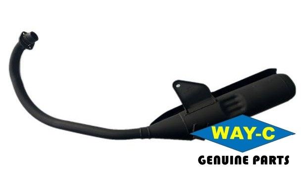 14036H2C060H000 Metal Motorcycle Body Parts Exhaust Pipe Muffler For HAOJUE KA150
