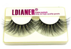 Quality natural eyelash 3Dmink eyelash false eyelash faux fake eyelash wholesale