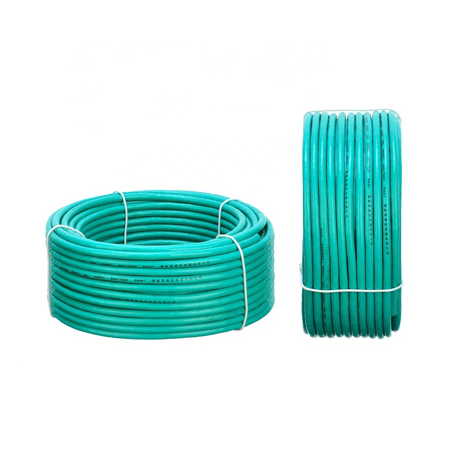 VDE H07V-U 450/750V Low-Voltage Single Core Wire for Home Appliance Electrical Power Cable Temperature Range -5C To 70C