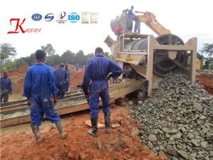Quality Easy Operation Gold Ore Washing Spiral Chute Gold Sluice Box Gold Mine Equipment wholesale
