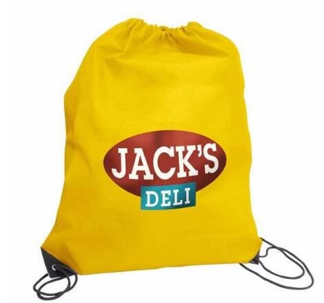 Recycled Foldable Nylon Polyester Tote Bag with logos polyester shopping bag Custom advertising handle non woven bag PAC