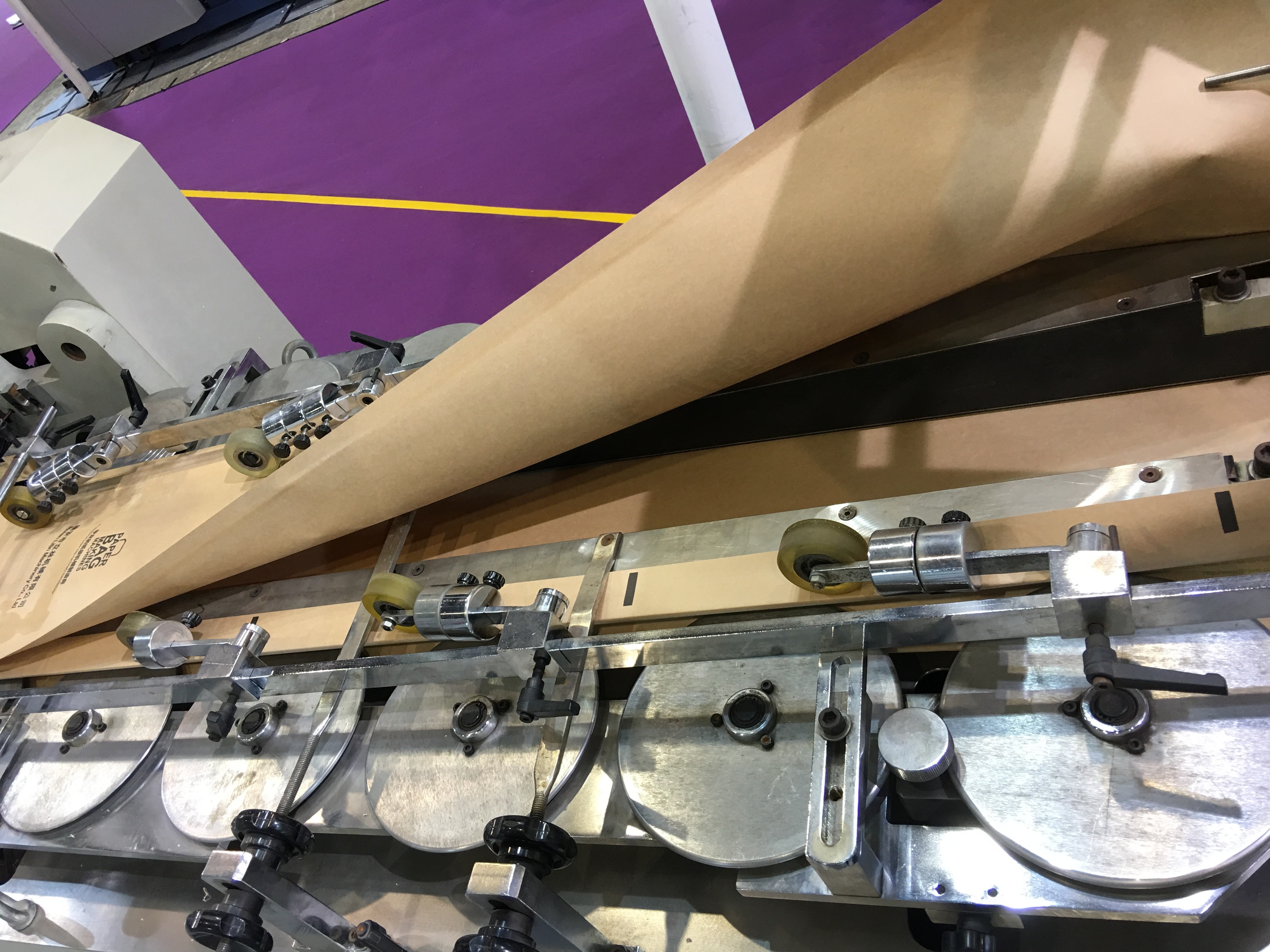380V Paper Carry Bag Making Machine Fully Automatic , 220V Twisted Paper Handle Making Machine