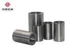 Straight Stainless Steel Rebar Couplers Metal Bushing Sleeve ISO9001