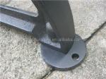 Cast Iron Metal Tree Surround Bench With Polyester Powder Coating