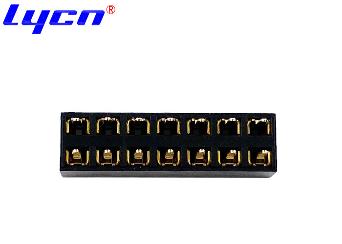1.27mm Pitch Female PCB Header Height 3.4mm With Minimum Holding Force 0.4KGF