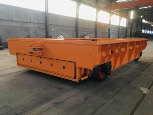 Quality 2T-100T Electric Carbon Steel Ladle Transfer Cart Heavy Duty wholesale