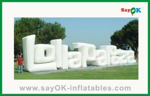 Quality Outdoor Advertising Giant Inflatable Letter For Sale wholesale