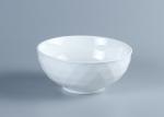 Simple Emboss 16pc White Porcelain Dinnerware Sets