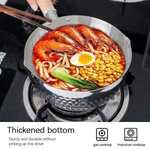 Quality 18 / 8 Kitchen Stainless Steel Cooking Pot With Glass Lid wholesale