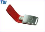 Delicate Magnet Connected 2GB Thumb Drives Flash Leather Cover Disk
