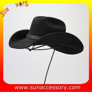 Quality 1284 Sun Accessory customized western hats 100% wool felt cowboy hats for men wholesale