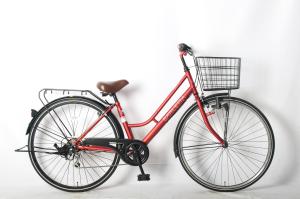 Quality 26 Inch 6 Speed Urban City Bicycles Womens Vintage Bike Customized Color wholesale