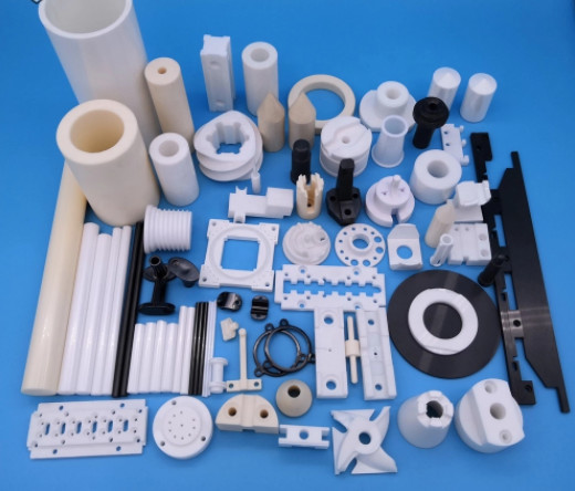 Machinable Fine Zirconium Dioxide Ceramic Rod Shaft Pin Plate Parts Electronic