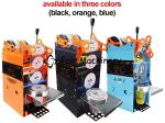 750W 500times/h Cup Filling Sealing Machine , 115mm Bubble Tea Cup Sealing