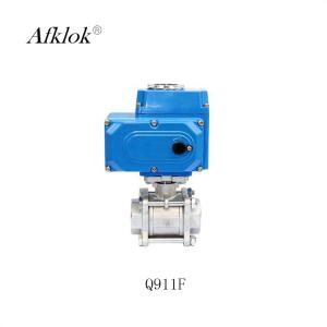 Quality 2 Way Flow Control Valve Stainless Steel Electric Ball Valve wholesale