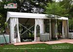 10x10m Movable Outdoor Wedding Tent With Glass Door