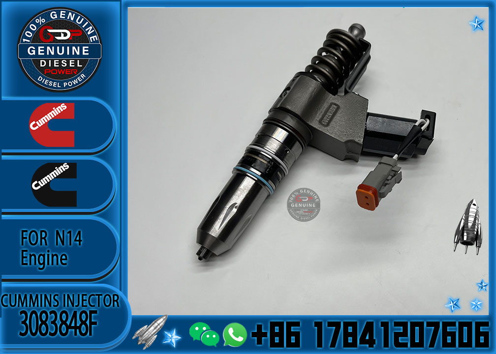 Brand New Diesel Common Rail Diesel Fuel Injector 3411759 3083848F For Cummins QSN14 N14