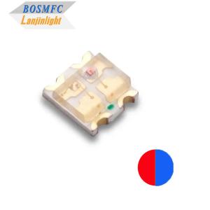 Quality Bi color 0603 SMD led red &amp; blue, Multifunctional 1615 Dual colors Chip LED wholesale