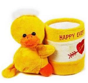 Quality Stufffed Plush Stationery Duck Pen Vase wholesale
