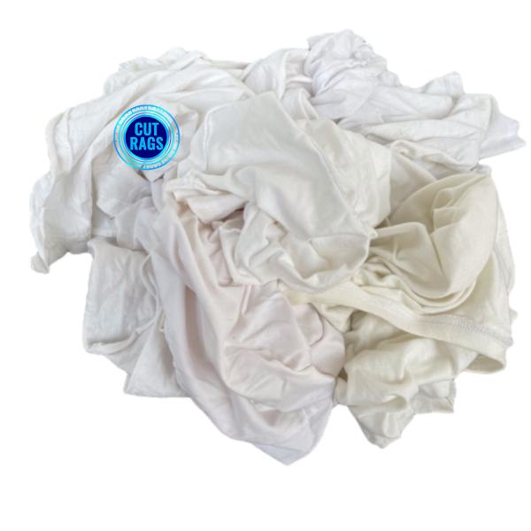 Grade A High cotton 5KG 10KG 20KG 25KG Cut Wiping Cleaning Rags KNIT White