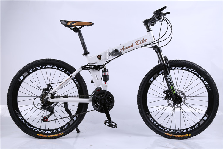 High quality OEM 6 spoke mag alloy wheel 40mm rim Shimano 21/24/27/30 speed aluminium alloy folding mountain bike