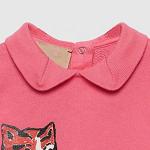 igh Quality Unisex CVC Fabric Cotton Baby Rompers Long Sleeve Solid Color Infant