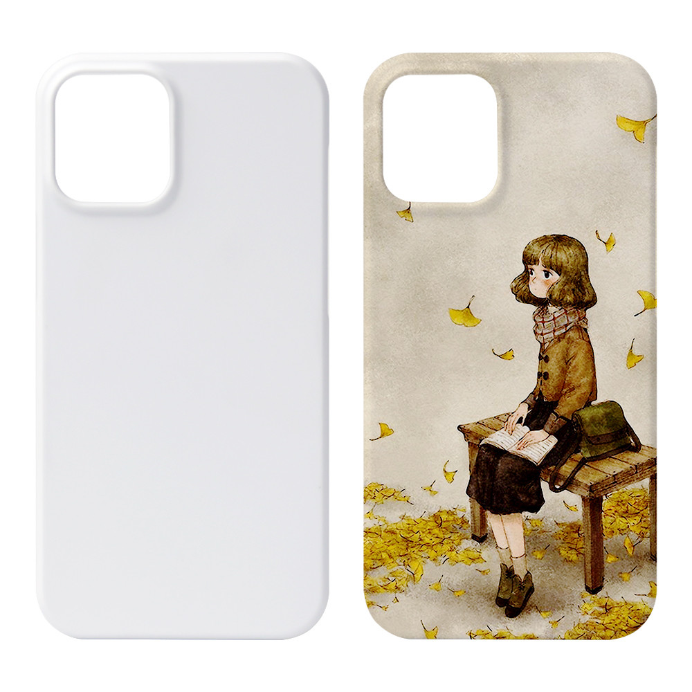 PC Coated Sublimation Single Layer Film Phone Case For IPhone13 14 15 16 3D Sublimation Hard Phone Case Cover
