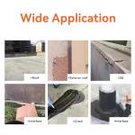 Effective Roof Protection Liquid Silicone Rubber Waterproof Paint for Cracks and
