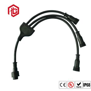 Quality LED Lighting Y Type 3 Pin Waterproof Cable Splitter Connector wholesale