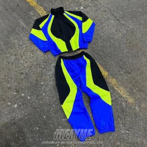 Quality Customization Mens Windbreaker Tracksuit Nylon Reflective Track Suit Quick Dry wholesale
