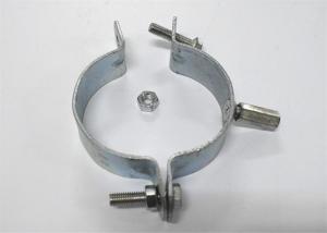 Quality Metal Hangger Tube Split Pipe Clamp Without Rubber Band Sepcification DIN Sliver wholesale