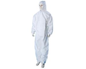 Quality PP Coated Disposable Protective Coveralls Skin Friendly Non Irritating wholesale