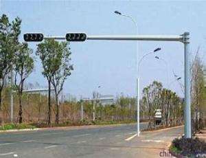 Quality S355JR Tapered Galvanized Roadside Cast Iron Street Light Pole wholesale