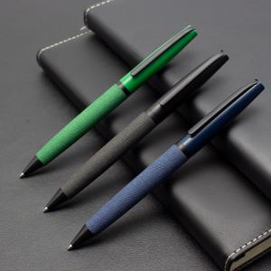 Quality Retractable Twist Metal Ballpoint Pen 1.0mm Fluent Business Signature Pen For Gift wholesale