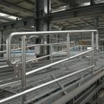 Industrial Strength Stainless Steel Handrails for Warehouses
