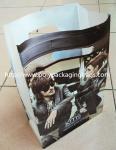Die cut handle bag for shopping／Pe Die Cut Handle Bagsplastic Bags