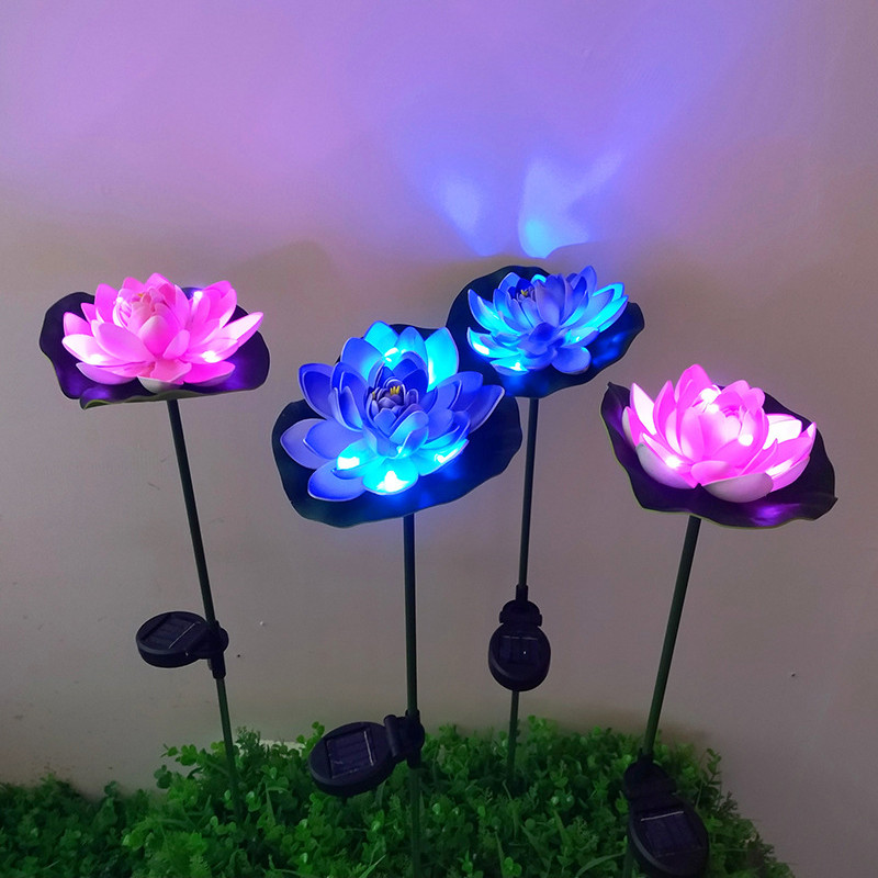 IP65 Outdoor Solar Garden Lights Water Resistant For Theme Park Landscape
