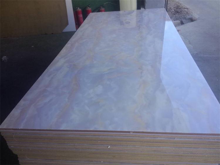 Anti scratch 19mm high gloss acrylic laminated MDF panel made in China