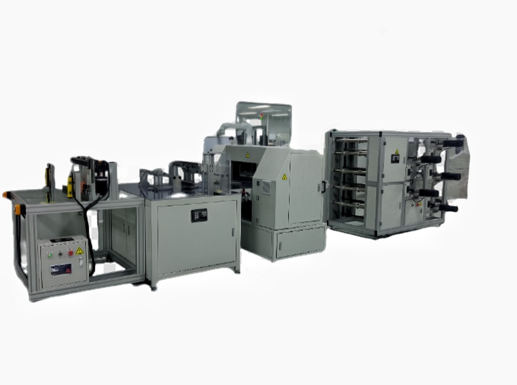 220V Filter Paper Folding Machine Automatic Servo Filter Production Line 5 Layer Feeding Rack