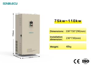 Quality 75KW 90KW 110KW 630KW Frequency Inverter Variable Speed Drive wholesale