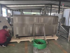 Quality Simens Control Chocolate Center Filler Puff Snack Machine Stable Performance wholesale