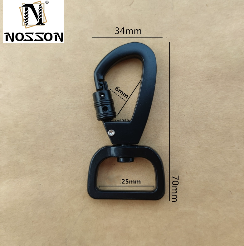 3/8 Inch Quick Link Carabiners Highly Polished Stainless Steel Oval Locking Carabiners Heavy Duty Chain Link Connector