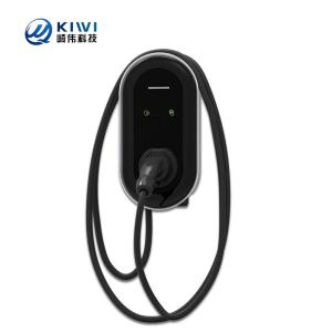Quality 220V Wall-Mounted EV Charging Stations for ModelX 7kw Charger Pile Type 2 Fast Charging wholesale